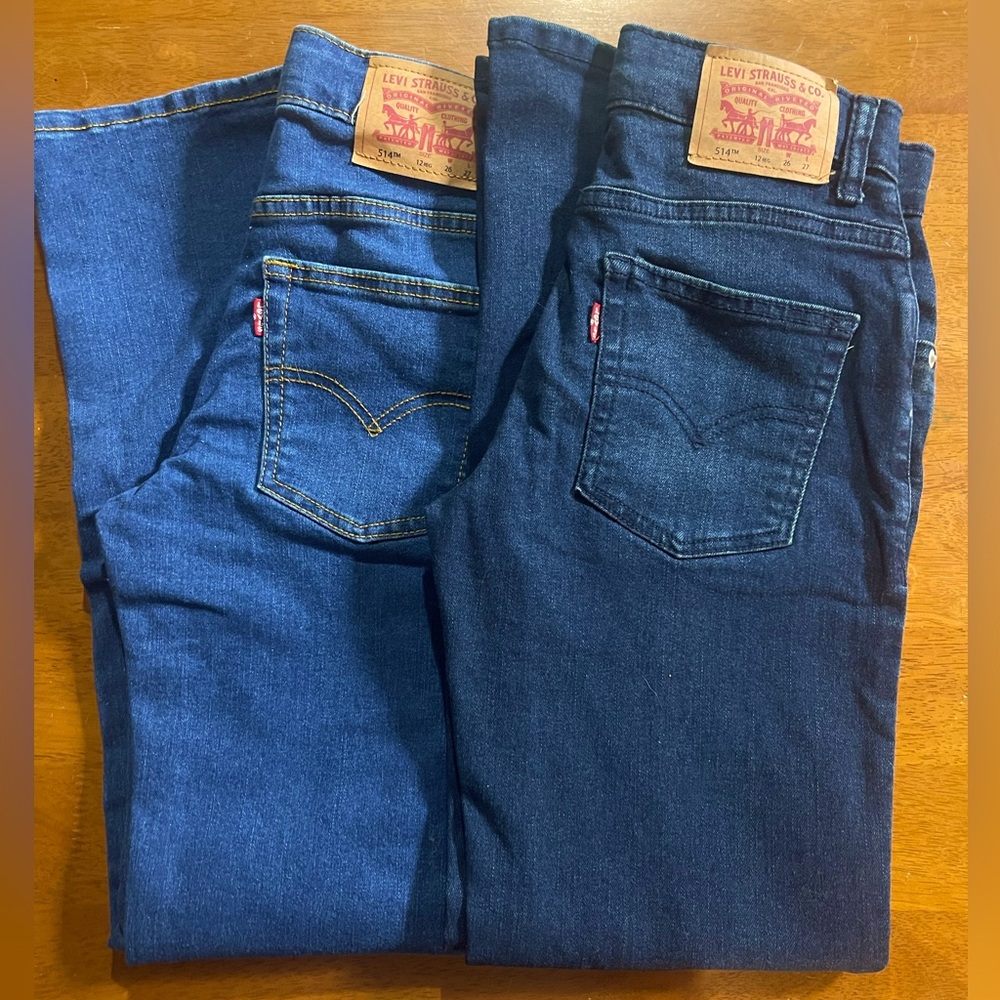 Levi 514, size 12 Regular (W 26 L 27).